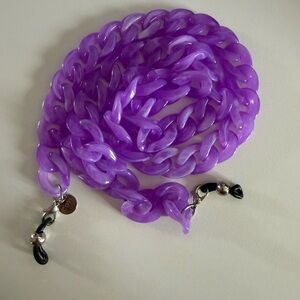 Purple glasses chain